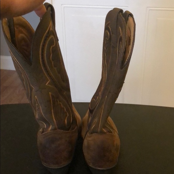 Ladies Leather Cowgirl boots - Picture 2 of 3